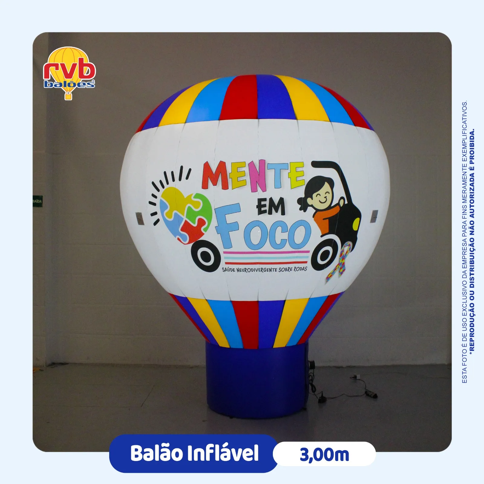Balao Inflavel Educacao Mente Em Foco