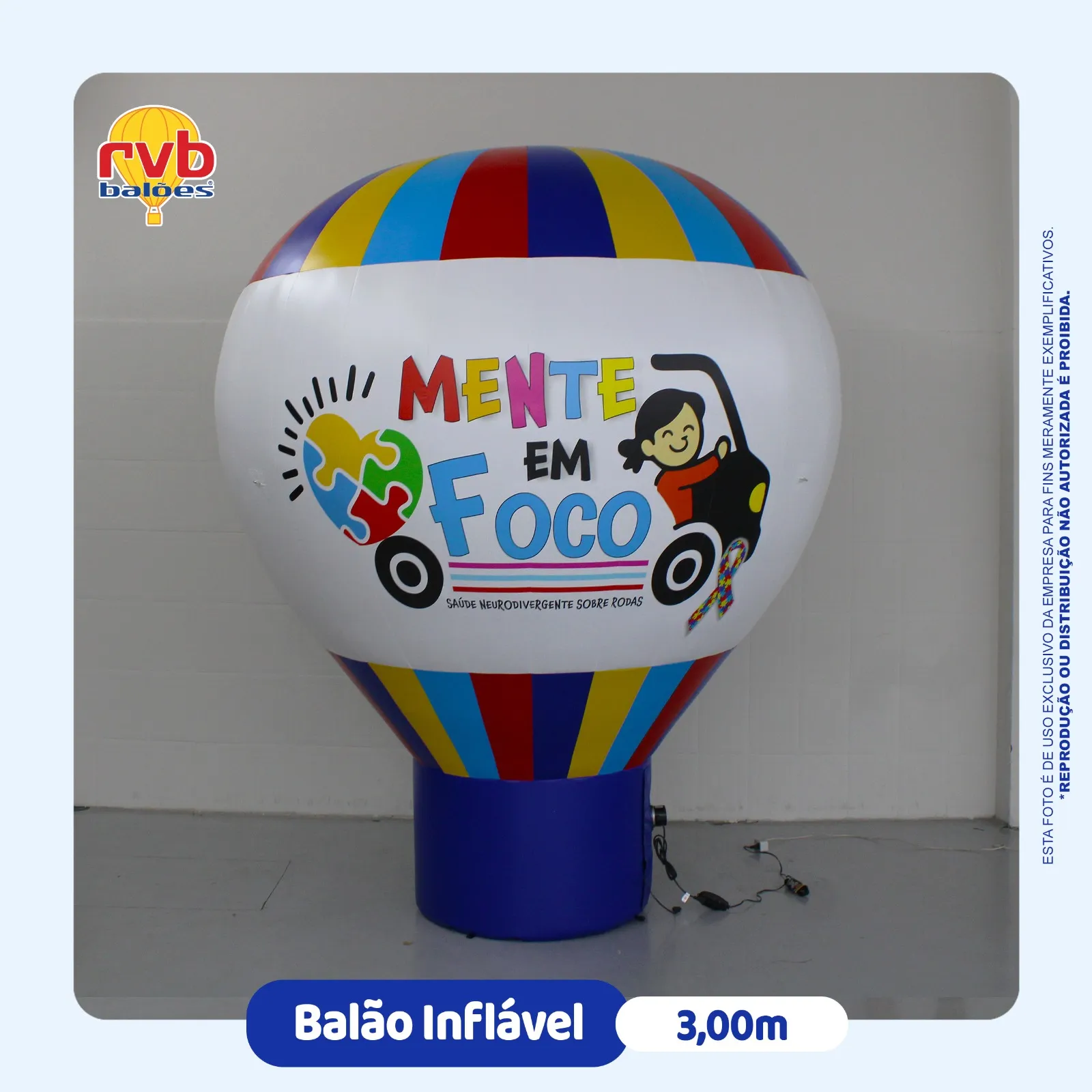 Balao Inflavel Educacao Mente Em Foco 1