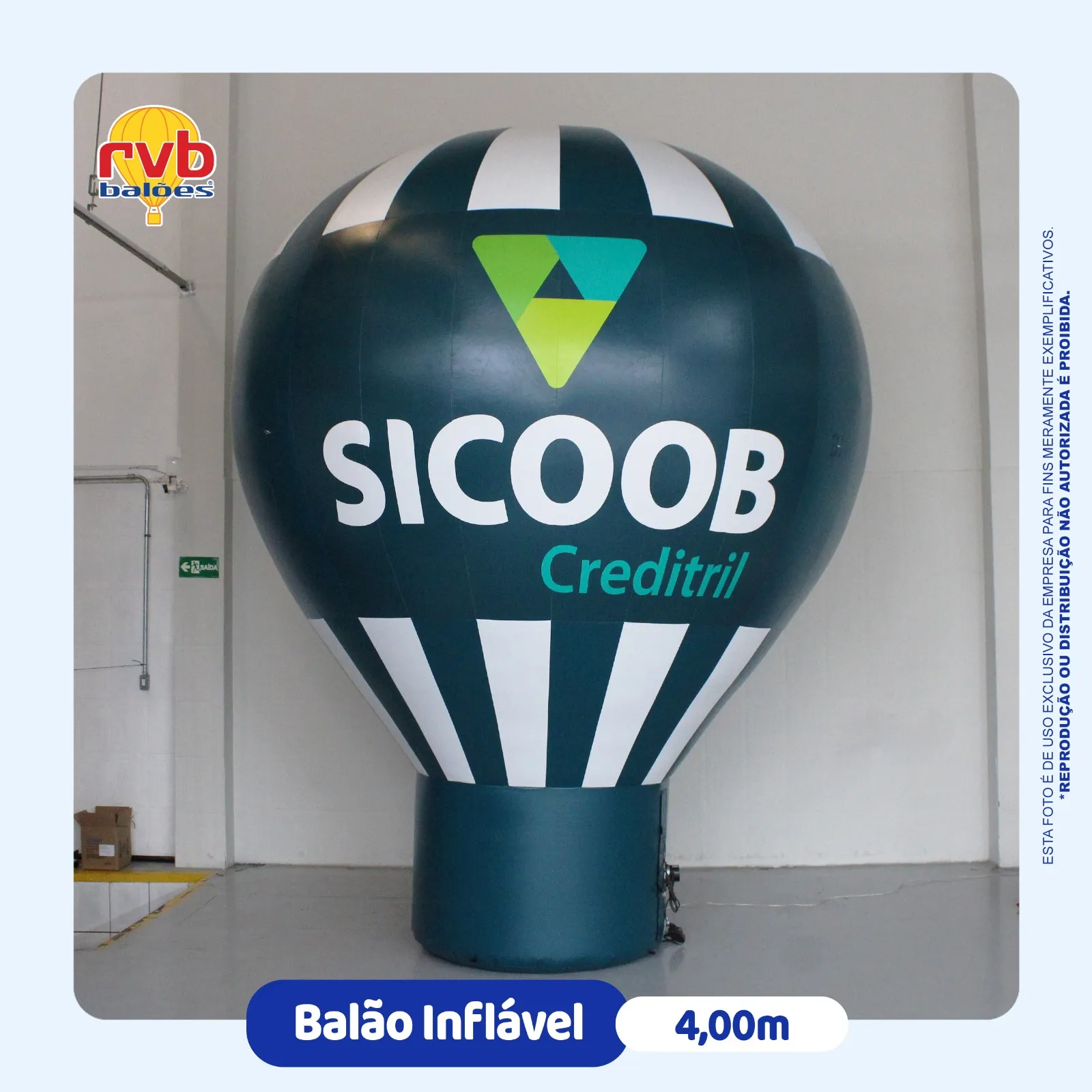 Balao Inflavel Financeiro Sicoob