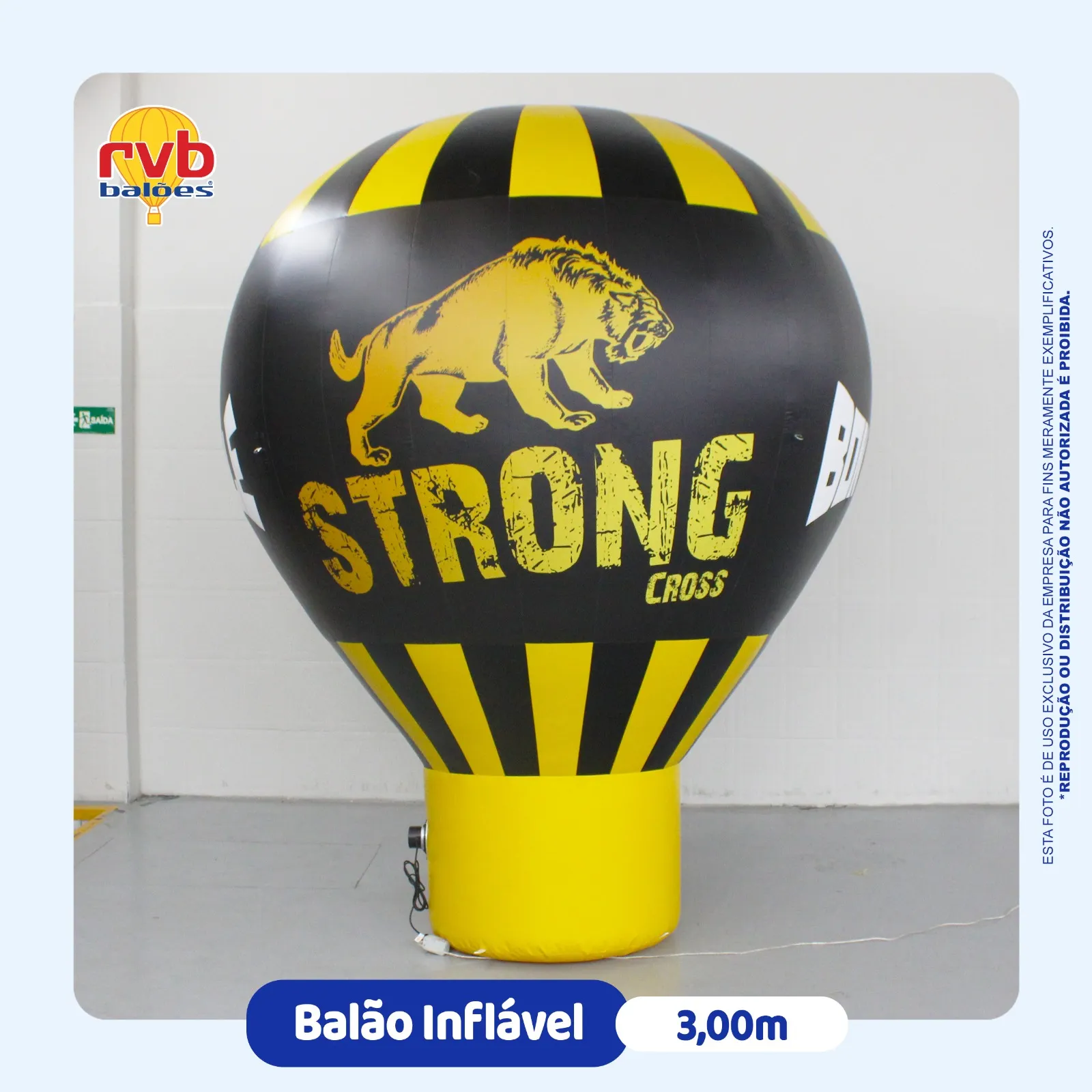 Balao Inflavel Fitness Strong 1