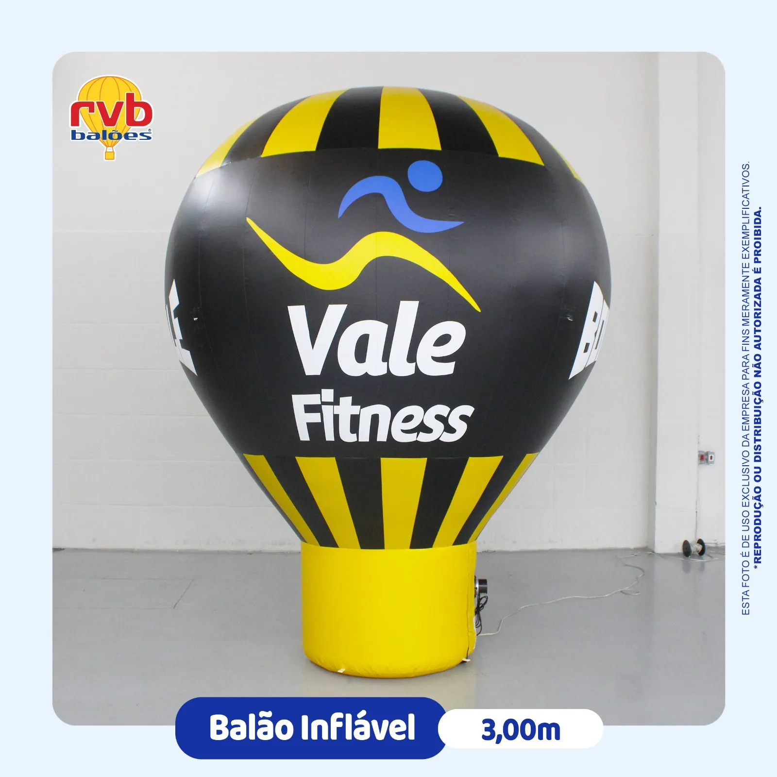 Balao Inflavel Fitness Vale Fitness 1