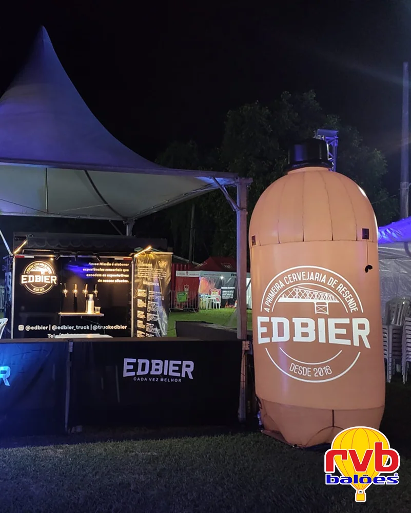 Garrafa Inflavel Edbier Cerveja Bebidas