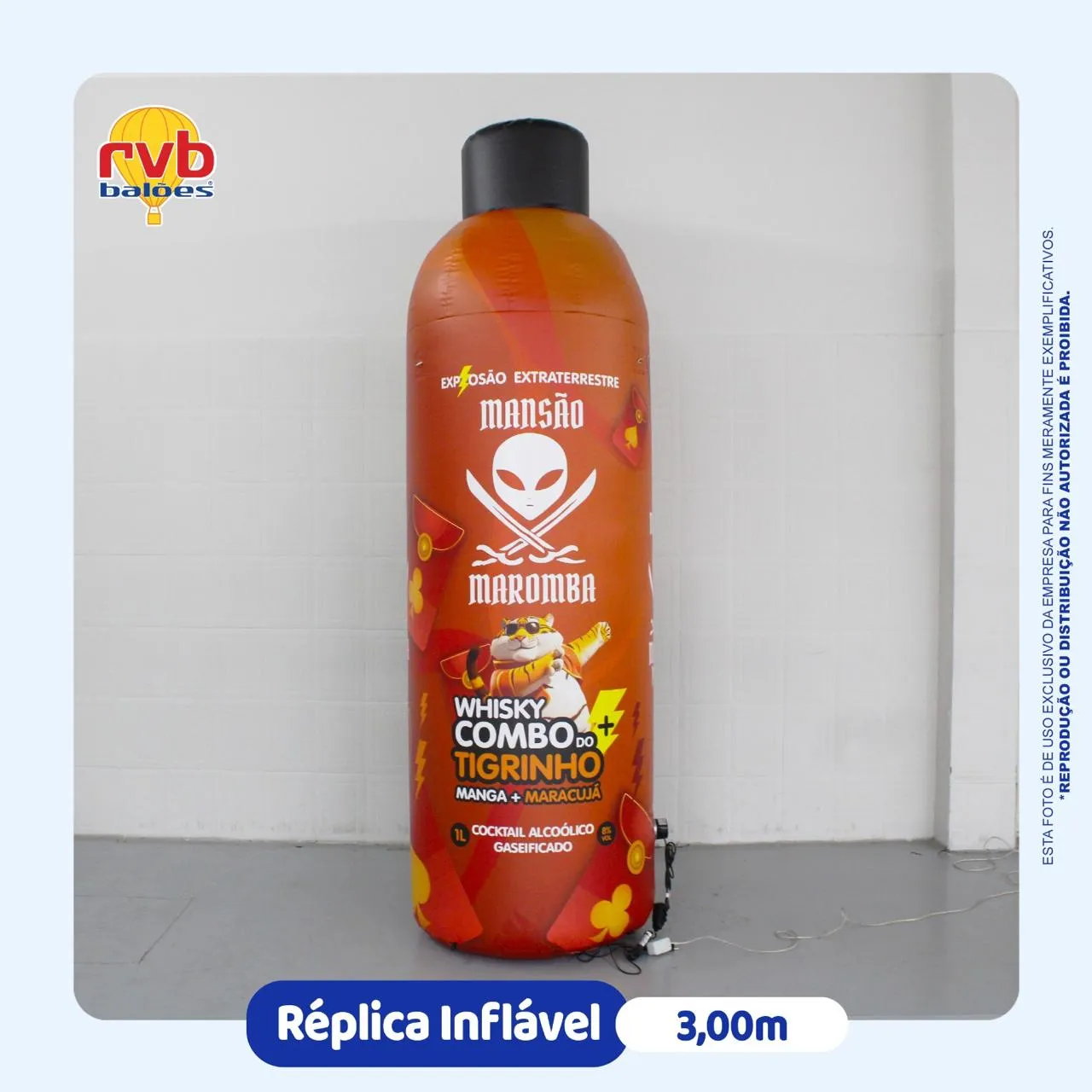 Replica Inflavel Bebidas Mansão Maromba 2