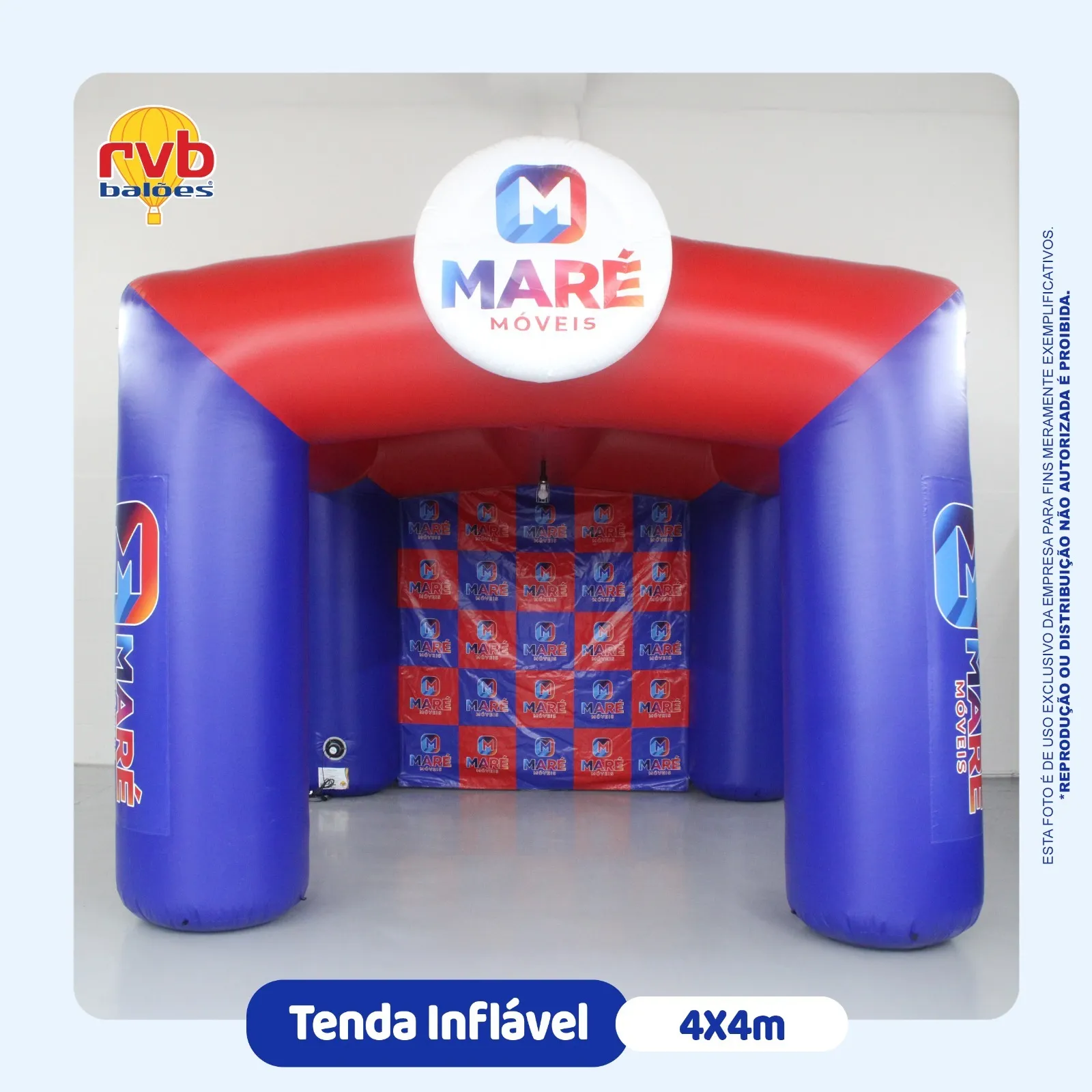 Tenda Inflavel Moveis Maré