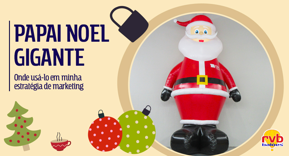 CENÁRIO VILA NATALINA - NOEL NO BALÃO