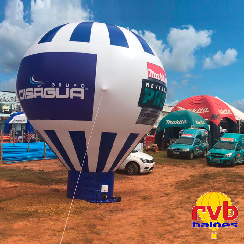 Diferencas entre Balao de Ar Quente e Balao Promocional Disagua