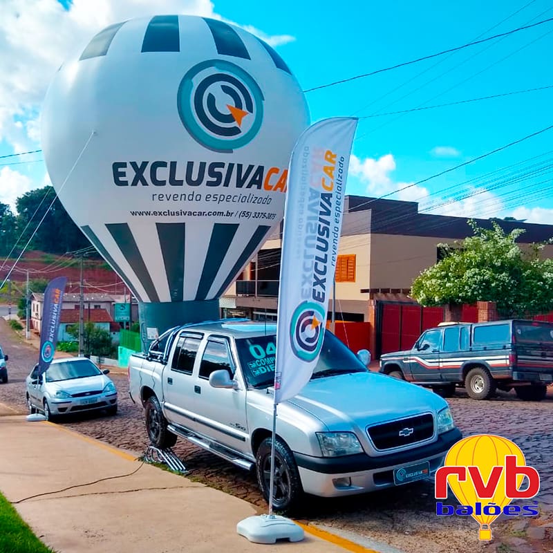 Diferencas entre Balao de Ar Quente e Balao Promocional Exclusiva Car