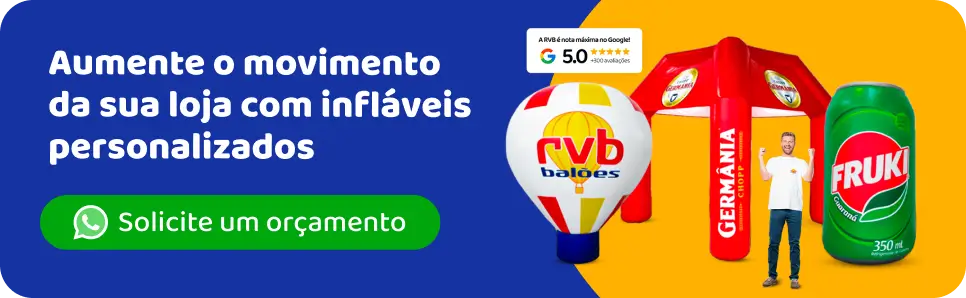 Solicite um orçamento de infláveis e aumente o movimento da sua loja