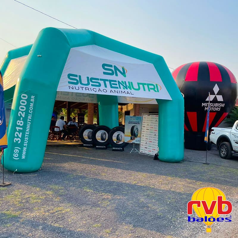 tendas inflaveis Sustenutri