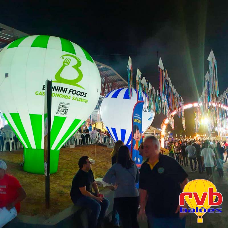 Evento ao ar Livre Balao Bonini Food