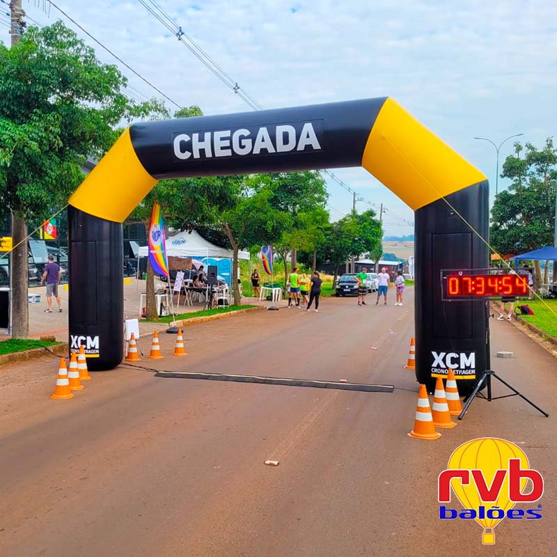 Evento ao ar Livre Portal Chegada