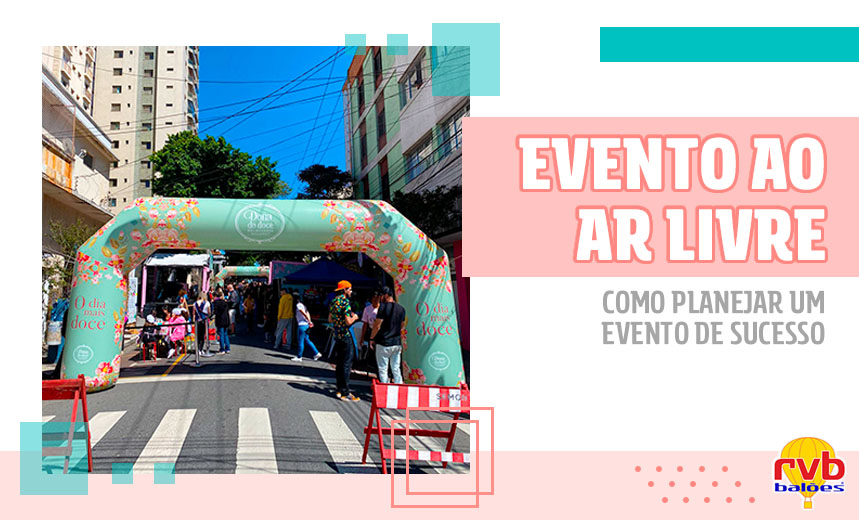 Como planejar um evento ao ar livre de sucesso