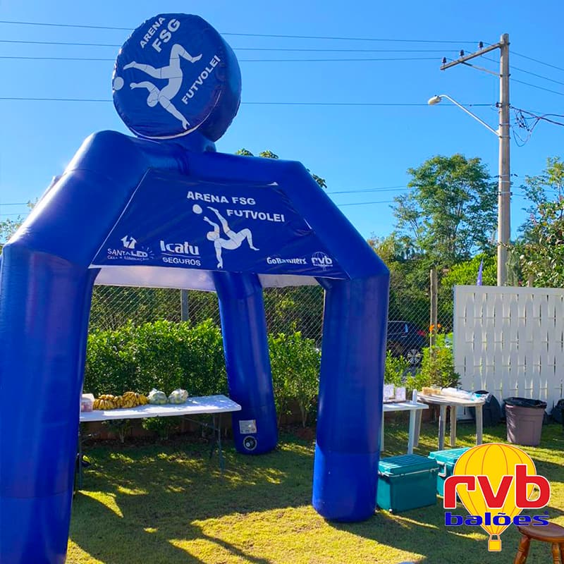 inflavel promocional para eventos ao ar livre Arena FSG