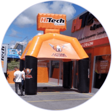 Imagem de Tenda Inflável do cliente HiTech Informática Imagem de Tenda Inflável do cliente HiTech Informática