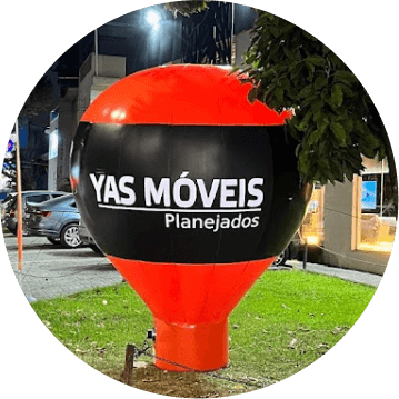 Balão Inflável Personalizado Yas Móveis Planejados Balão Inflável Personalizado Yas Móveis Planejados