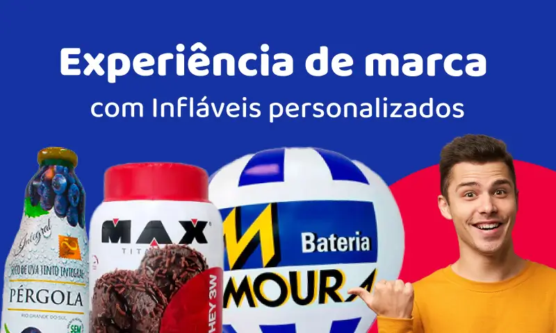 Como um inflável personalizado pode contribuir na transformação da experiência de marca?