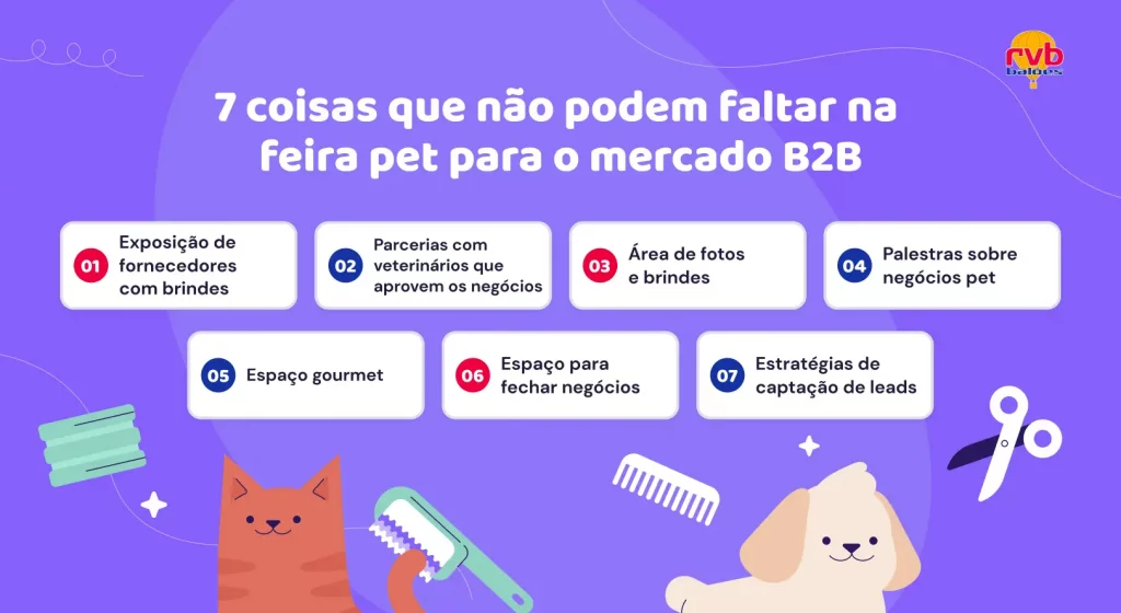 7 dicas feira pet shop mercado b2b