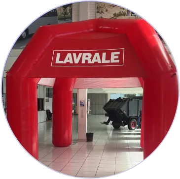 Tenda Inflável Lavrale Máquinas Agrícolas Tenda Inflável Lavrale Máquinas Agrícolas