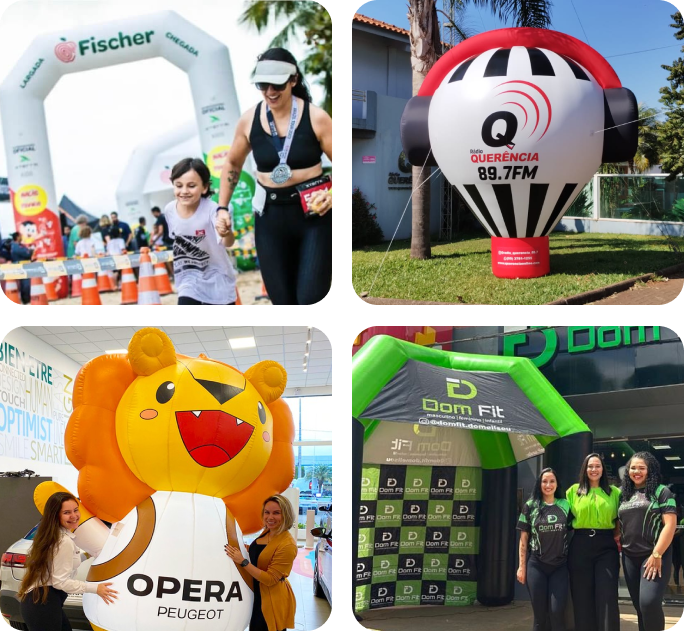 RVB Balões Infláveis Promocionais