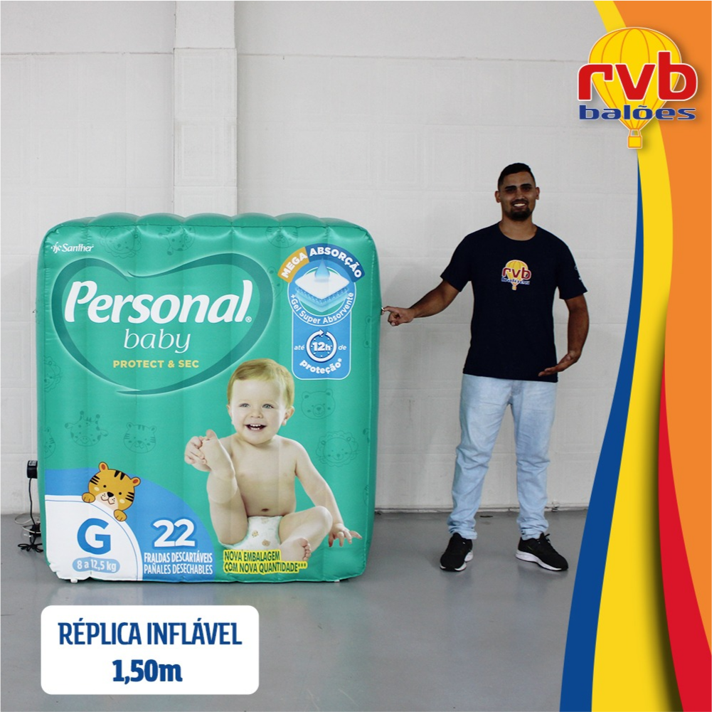 Réplica Inflável - Fralda Personal Baby