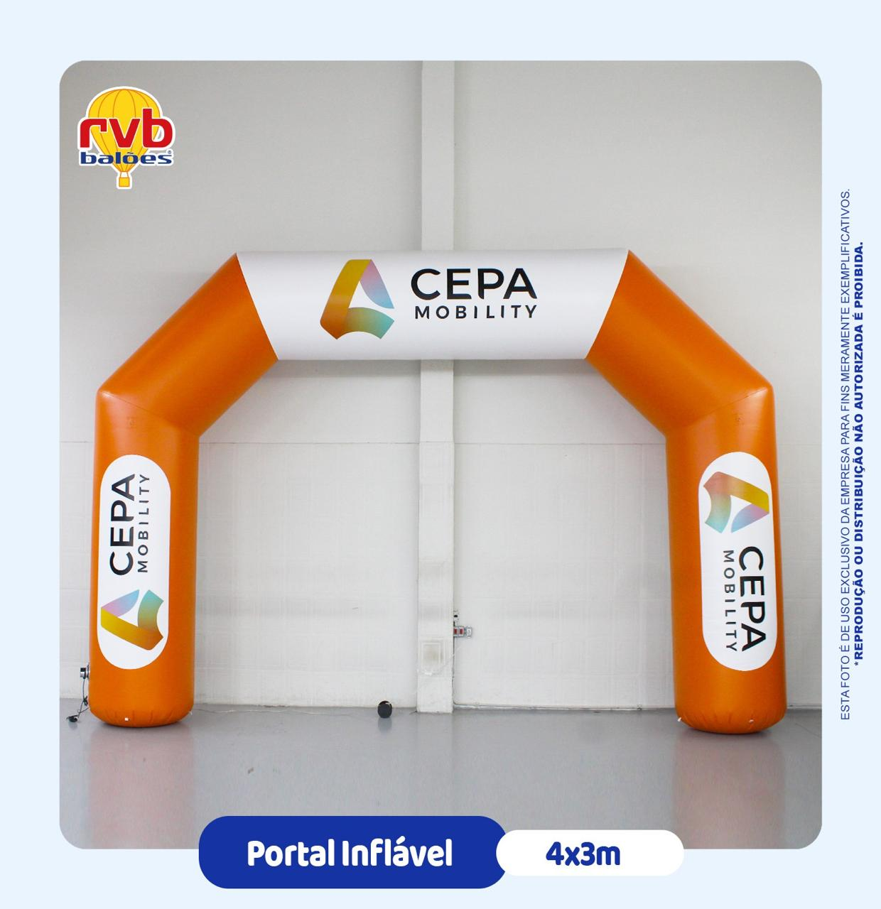 Portal Inflável - Ceppa Mobility