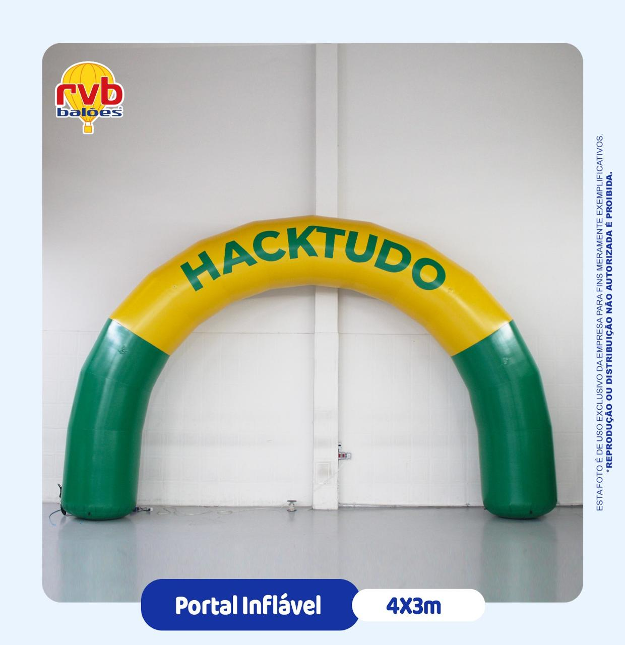 Portal Inflável - Hacktudo