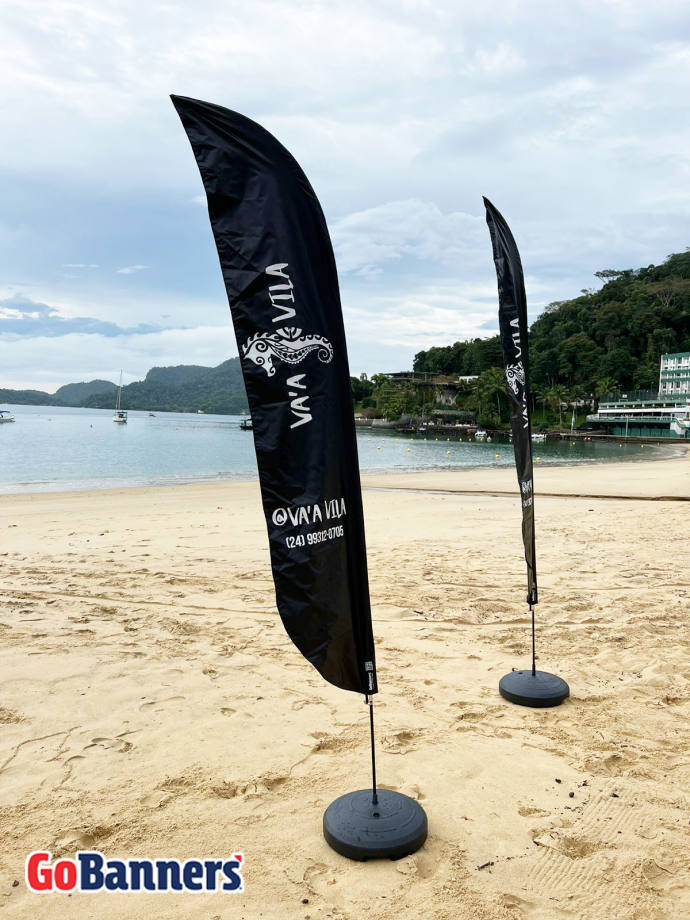 Wind Banner Ações de Marketing na Praia