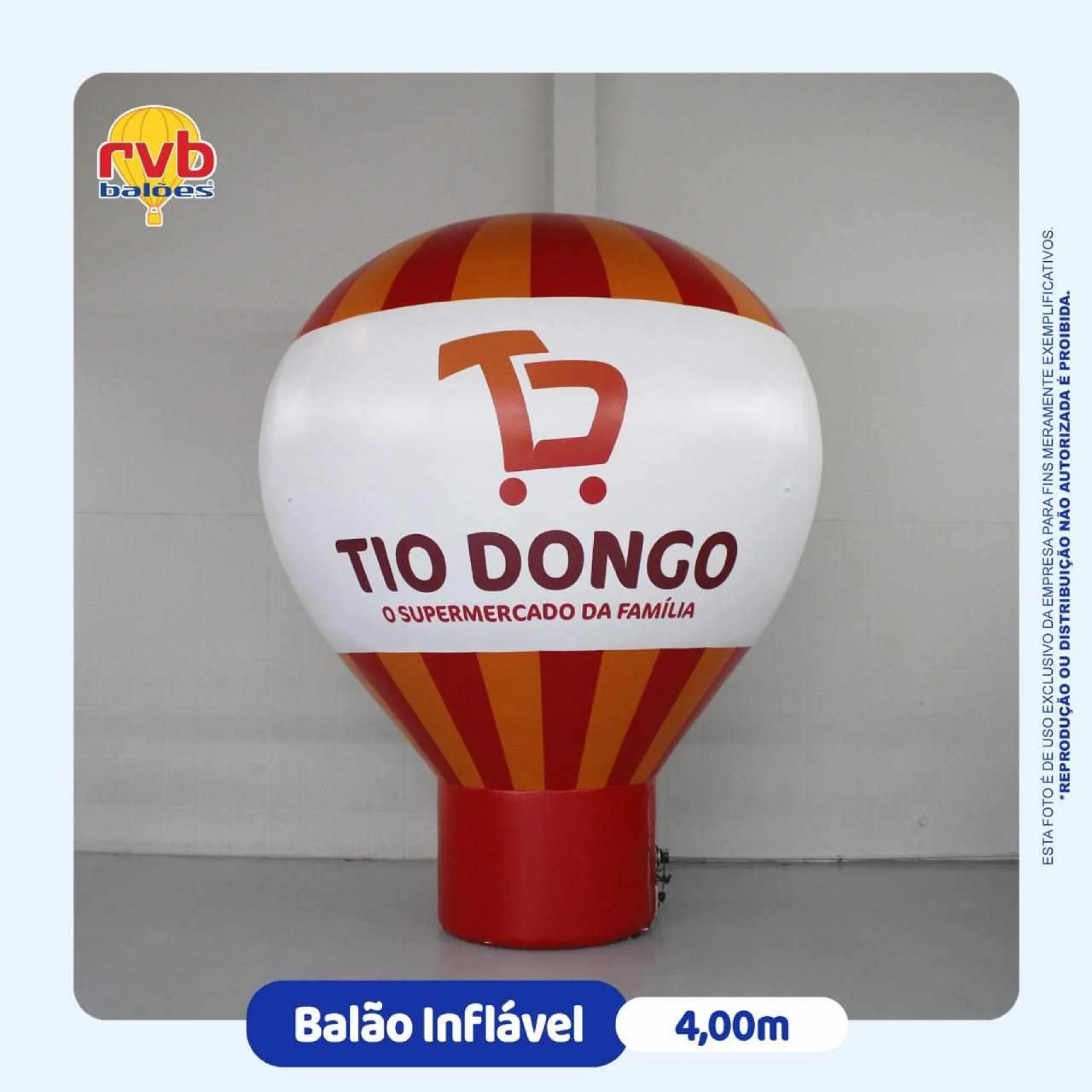Balão Inflável - Tio Dongo