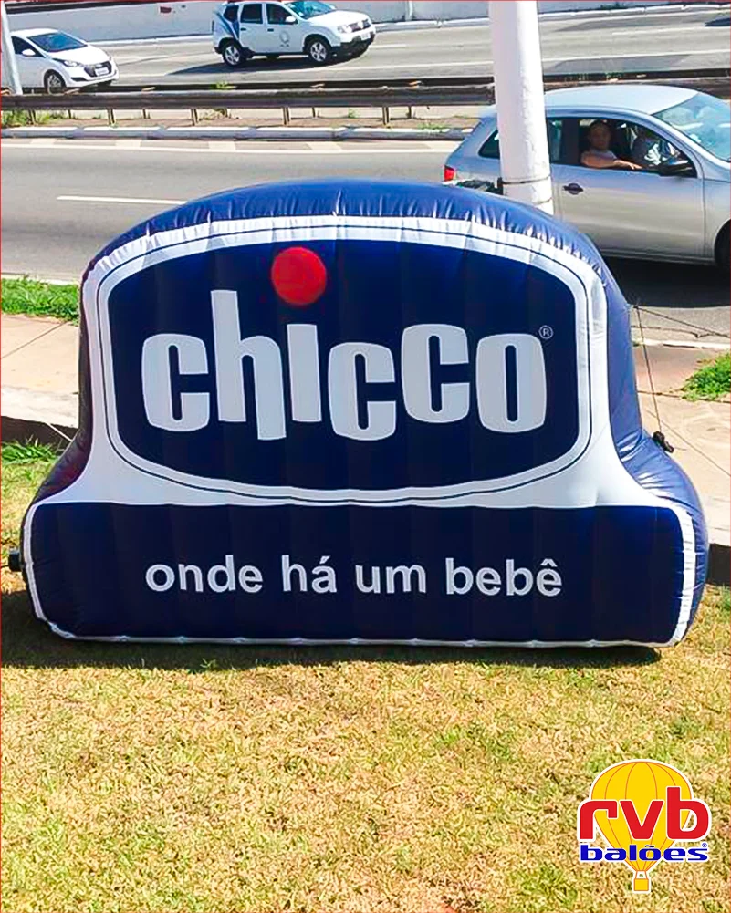 Logomarca Inflavel [chicco] [produtos Para Bebes] [infantilpuericultura]