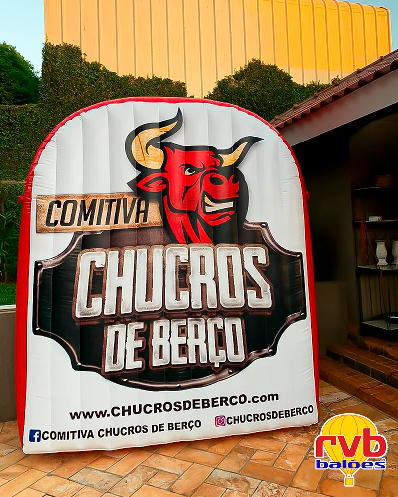 Logomarca Inflavel [comitiva Chucros De Berco] [inflavel Publicitario] [alimentacaorestaurante]