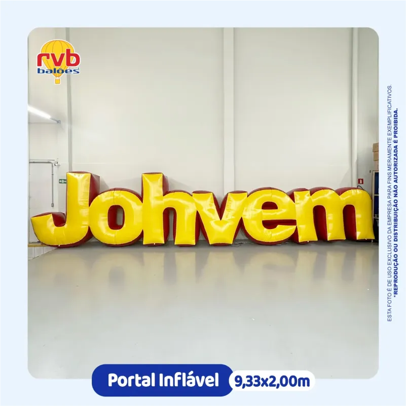 Logomarca Inflavel Johveem Logotipo