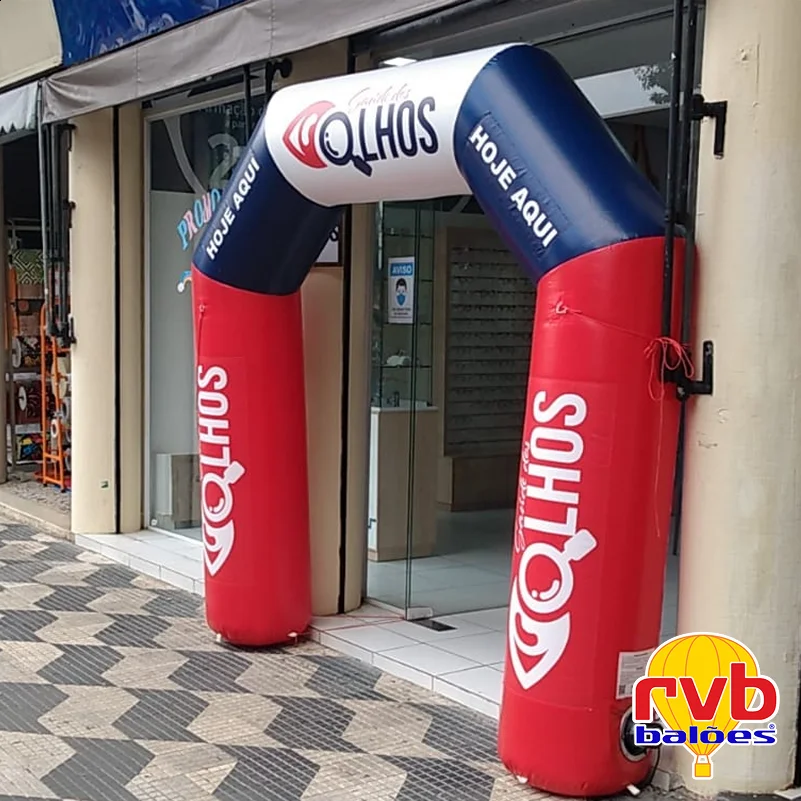 Portal Inflavel [otica Olhos] [portal Inflavel] [oticasvarejo] O Portal Inflavel Mostra A Marca Olho