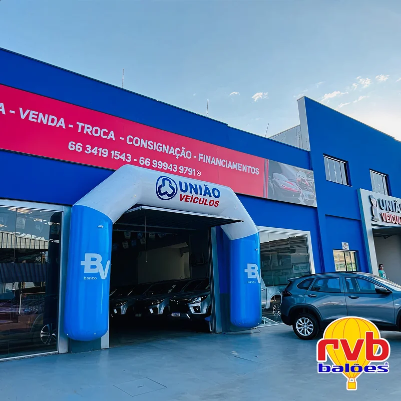 Portal Inflavel Uniao Veiculos [marca] Portal Inflavel [produto] Automotivo [segmento]