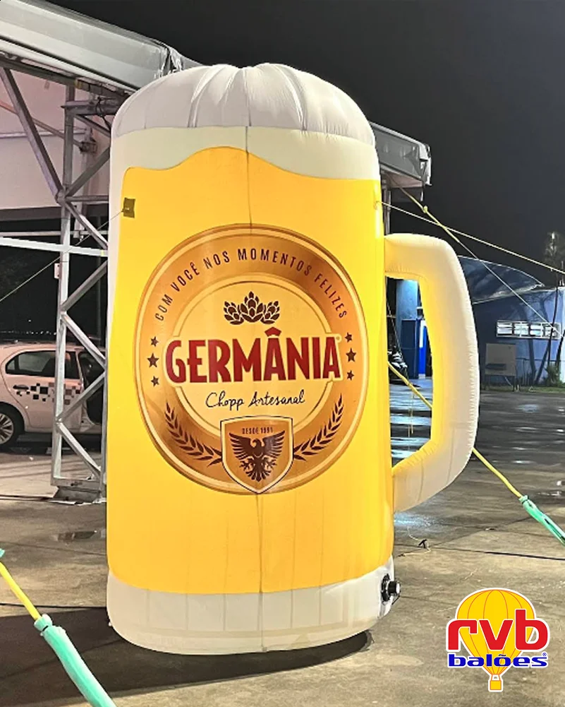 Re Plica Inflavel [germania] [chopp Artesanal] [bebidas] A Imagem Mostra Uma Replica Inflavel De Um