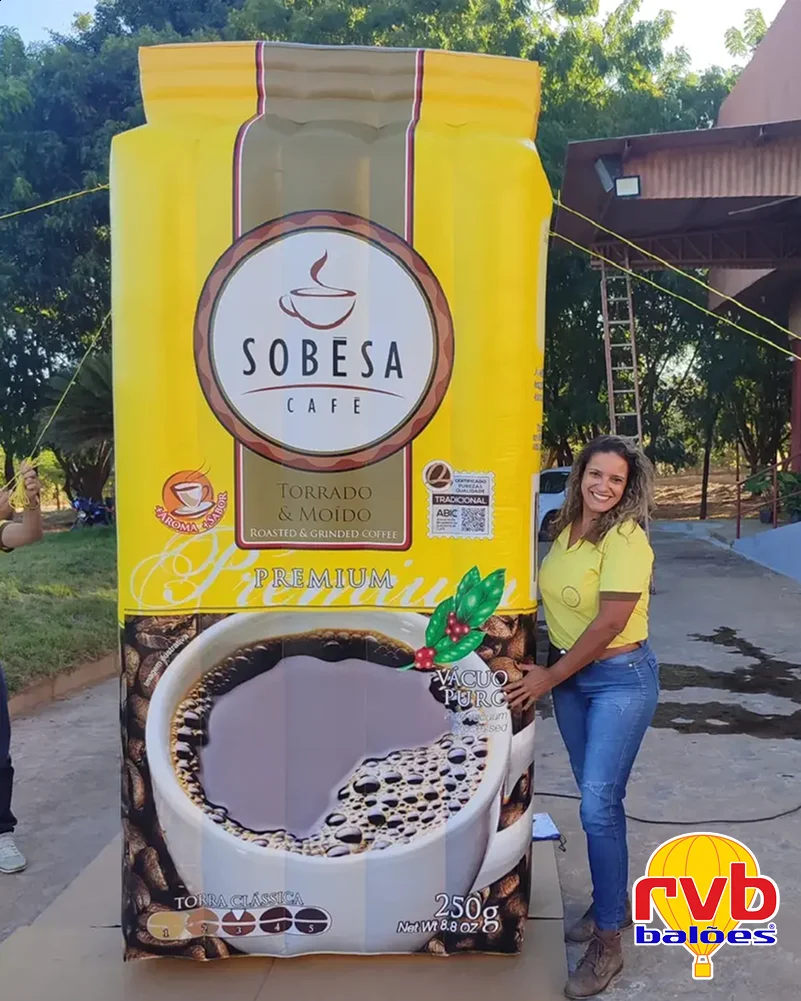 Saco Inflavel [sobesa] [cafe Torrado E Moido] [alimenticiobebidas] O Inflavel Representa Uma Embalag