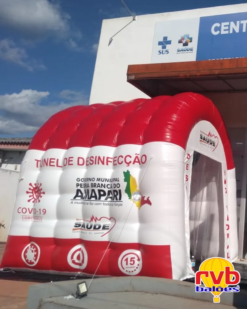 Tunel Inflavel Desinfecção Covid 3