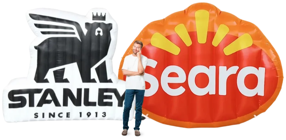 Logomarca Logotipo Inflável Personalizado