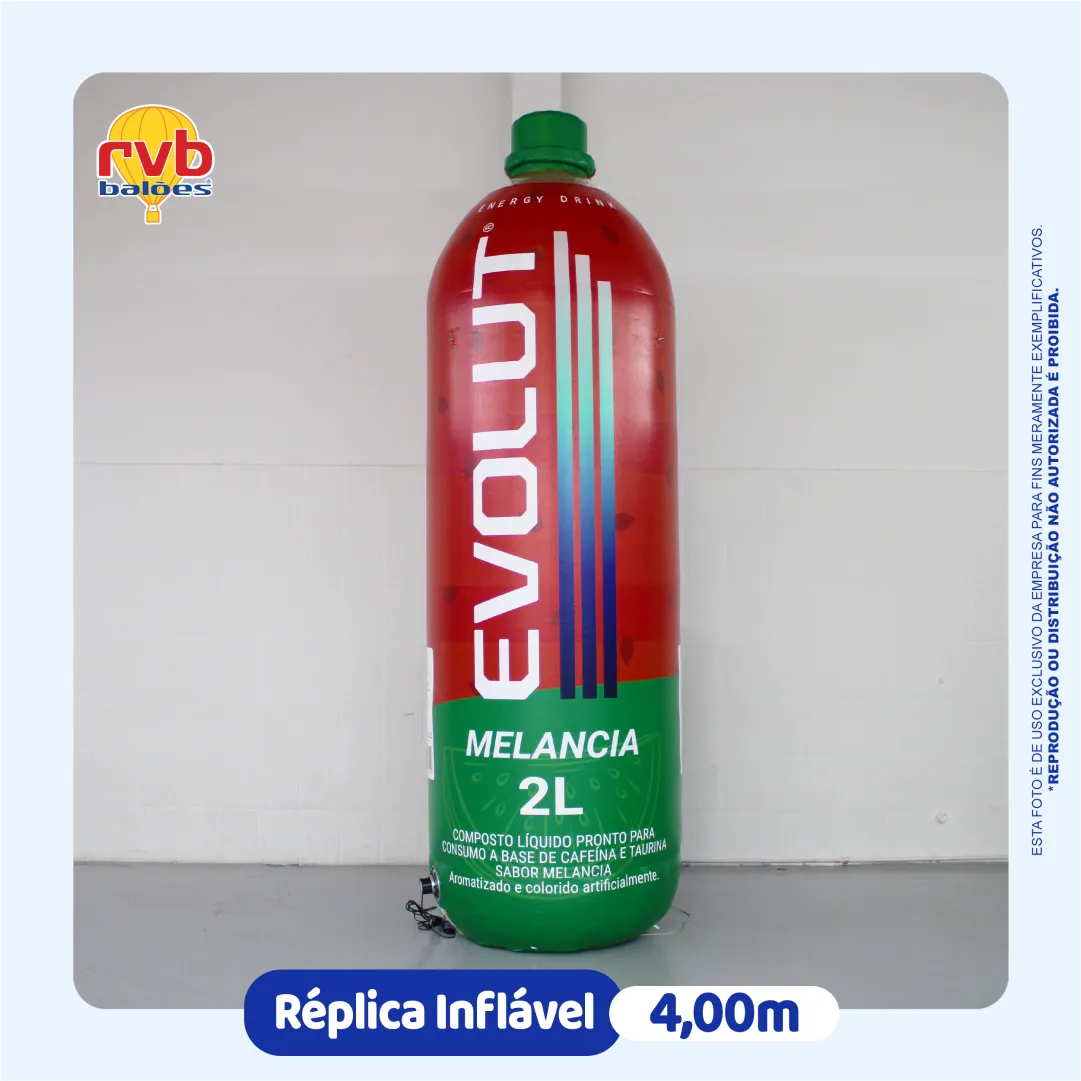 Réplica 4m Evolut Energético De Melancia