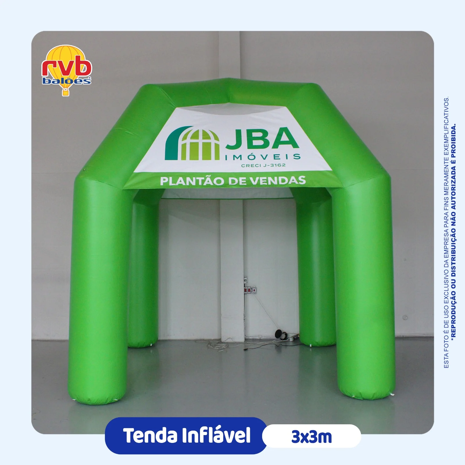 Tenda Inflavel Jba Imoveis Imobiliario