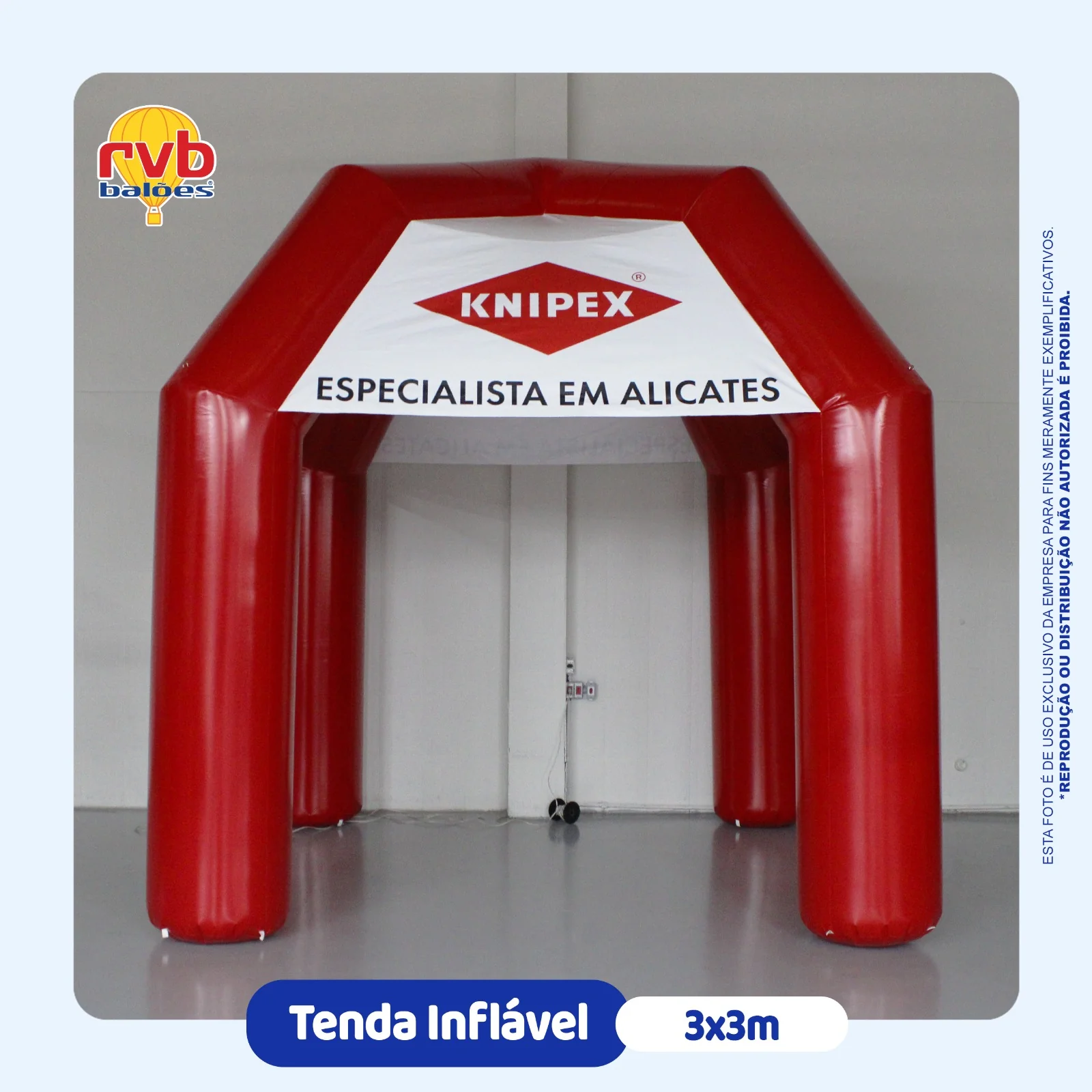 Tenda Inflavel Knipex Alicates Ferramentas