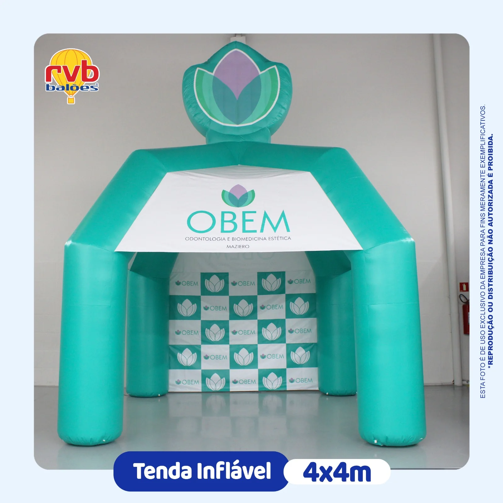 Tenda Inflavel Obem Odontologia Saude