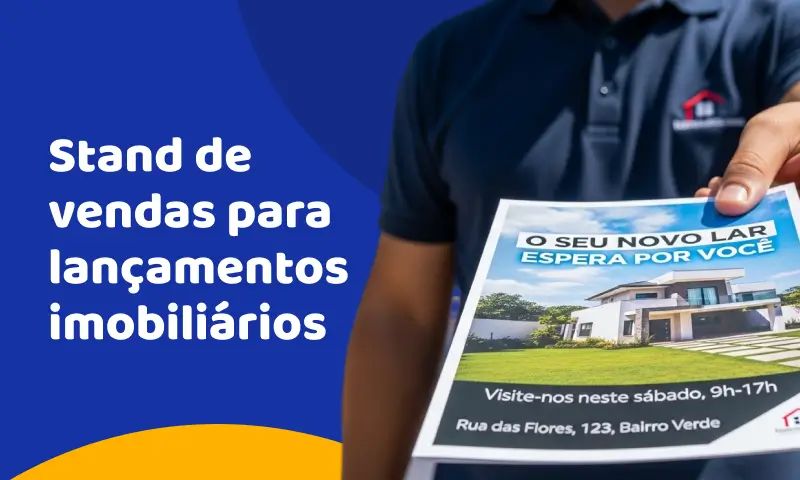 Stand de vendas para lançamentos imobiliários: estratégias e diferenciais