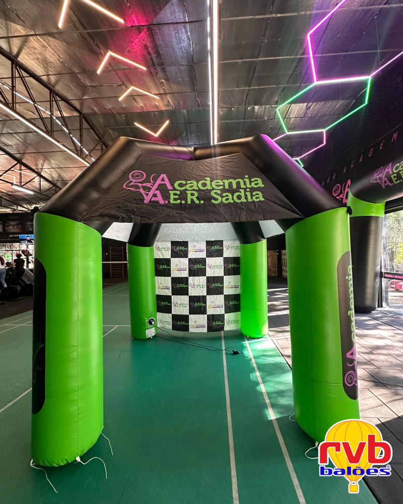 Tenda Inflável Para Academias e Centros de Treinamentos
