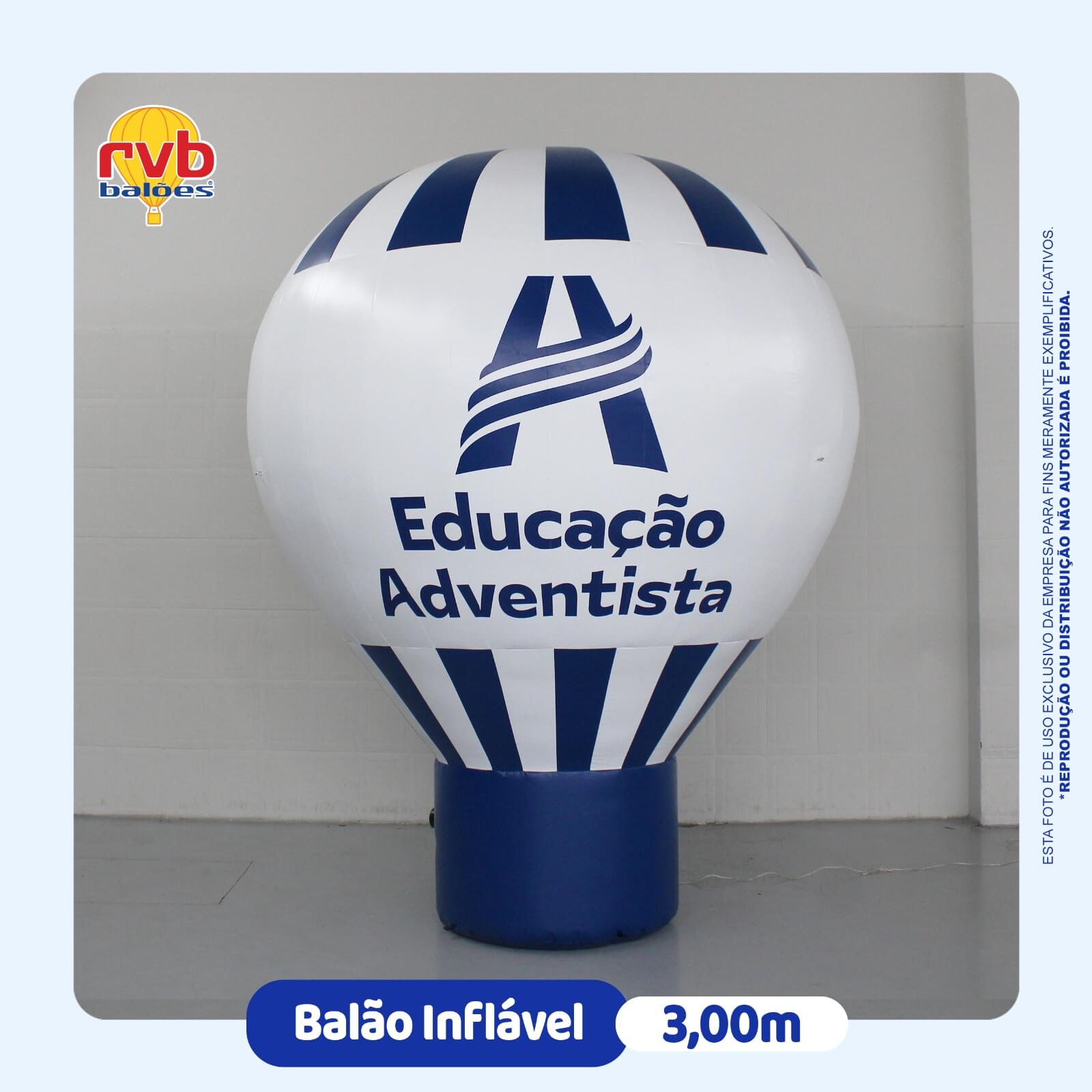 Balão Inflavel colegio adventista