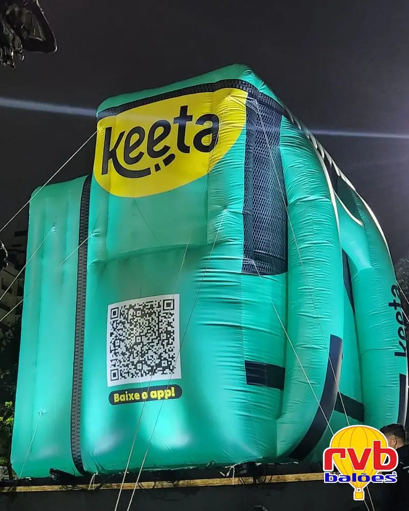 Inflável gigante santos