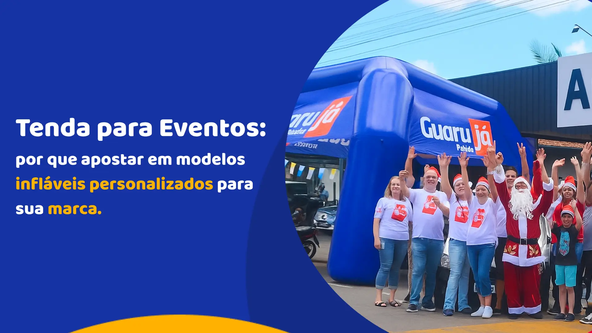 Tenda para Eventos: por que apostar em modelos infláveis personalizados para sua marca Tenda para Eventos: por que apostar em modelos infláveis personalizados para sua marca