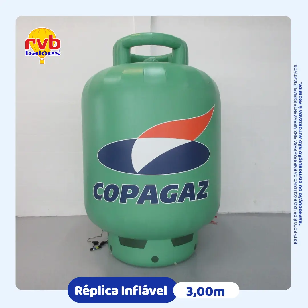 Réplica Botijão copagaz